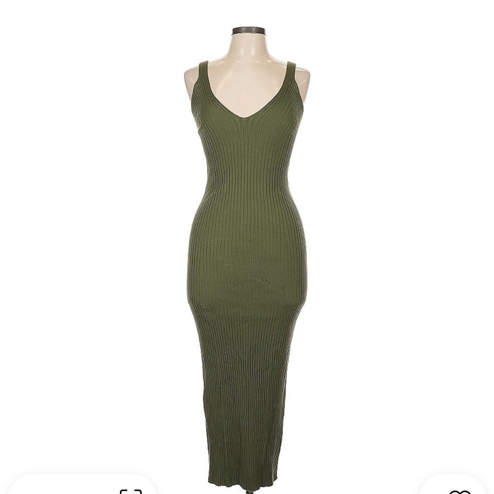 Mod Ref green bodycon dress